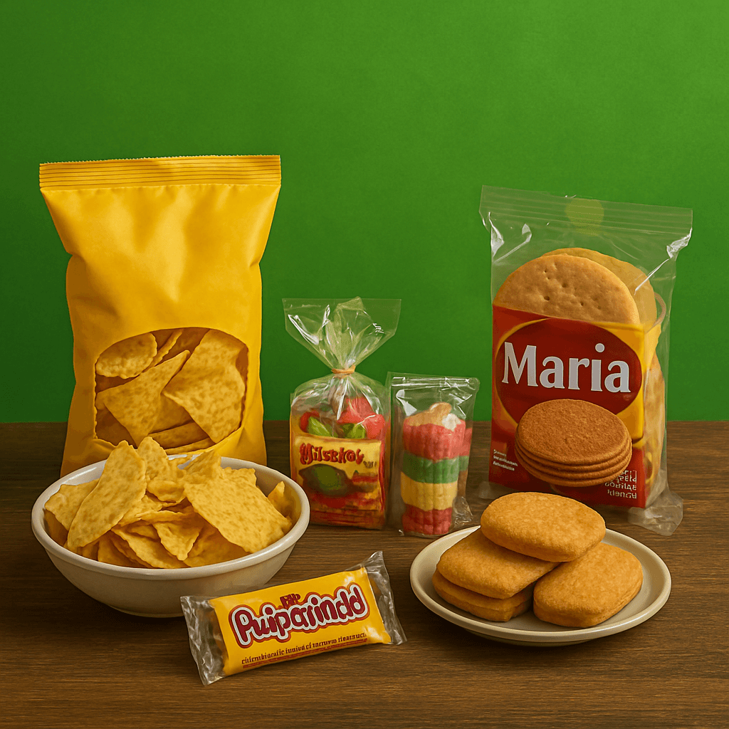Paquetes y snacks